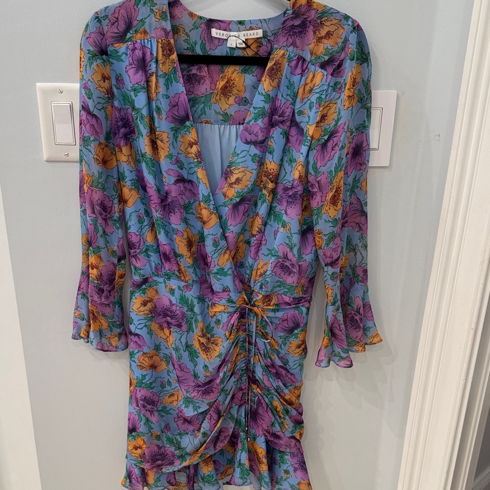 Veronica Beard Multicolor Floral Dress